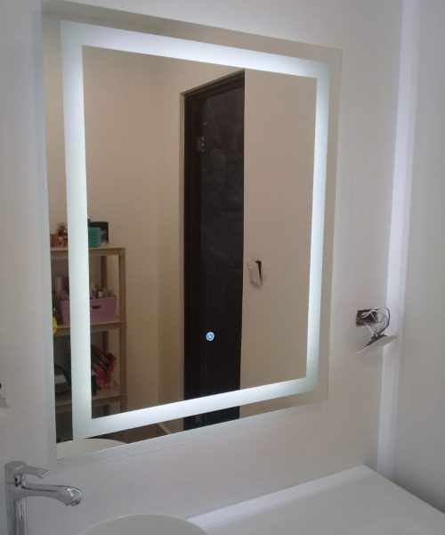 Espejos de Baño con Led Luz, Espejos Decorativos de Pared Grandes
